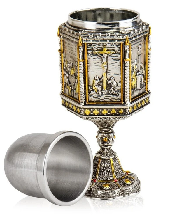 Veronese - Holy Communion Cup (18.5 cm) 77658AA  Bronze back