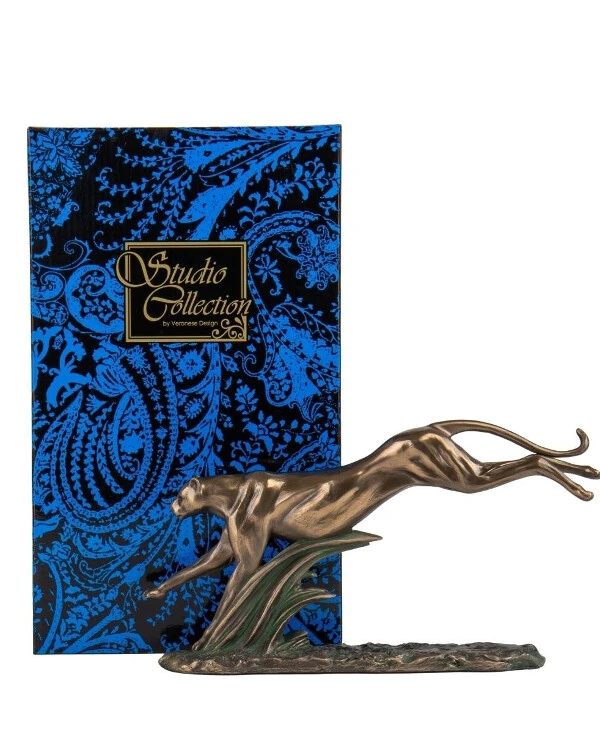 Veronese Golden Panther figurine (16 cm) 77415A4 | Golden Panther figurine (16 cm)_2