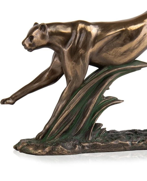 Veronese Golden Panther figurine (16 cm) 77415A4 | Figurine Golden Panther (16 cm)_3