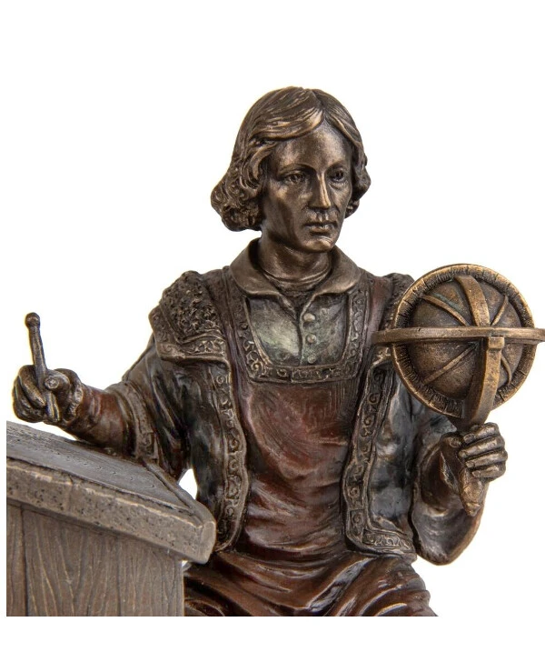 Veronese - Figurine Copernicus (16 cm) 77094A4  Bronze back