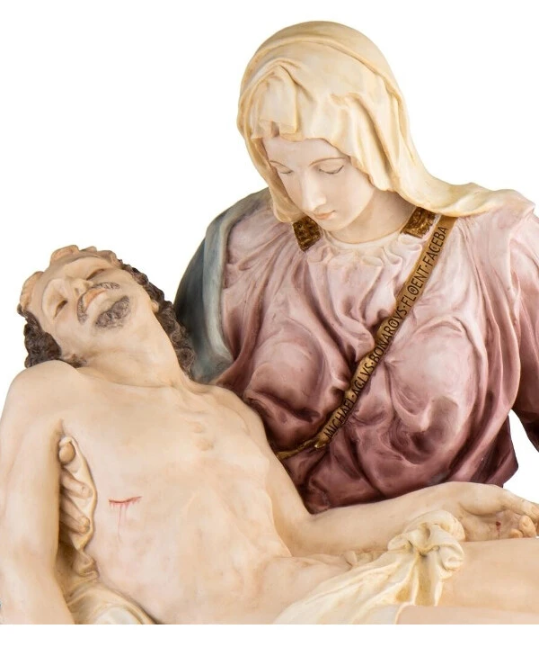 Veronese - Figurine Jesus and Virgin Mary (77 cm) 75568VB  colorful back