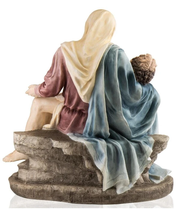 Veronese Figurine Jesus and Virgin Mary (77 cm) 75568VB | Figurine Jesus and Virgin Mary (77 cm)_4