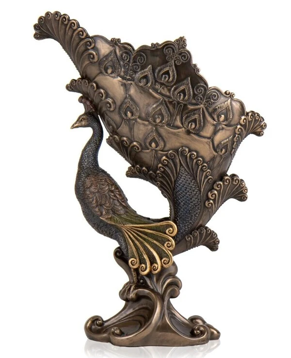 Veronese - Figurine Peacock (28.5 cm) 10464A4  Bronze