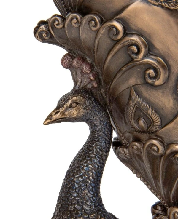 Veronese - Figurine Peacock (28.5 cm) 10464A4  Bronze back