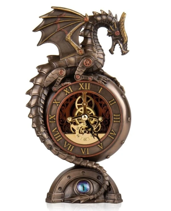Veronese - Dragon Eye watch (23 cm) 77279A4  Bronze