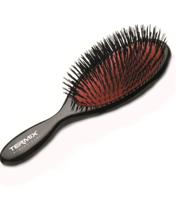 Termix - Nylon pneumatic brush, small Nylon Hair Brush Black
