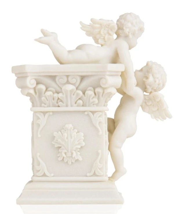 Veronese - Angel watch (16.5 cm) 74349AA  White back