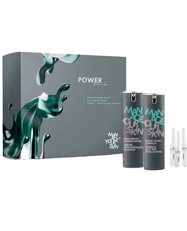 Dr. Spiller - Набор средств для мужчин по уходу за кожей Manage Your Skin (ser/30ml + cr/30ml + amp/3x2ml) 