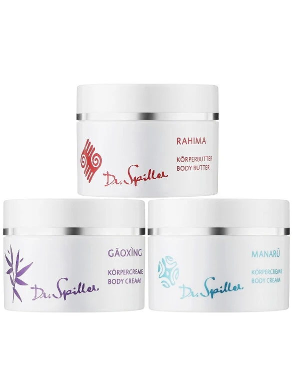 Dr. Spiller - Набор по уходу за кожей тела Respect Body Care (b/cr/2x150ml + b/butter/150ml) 