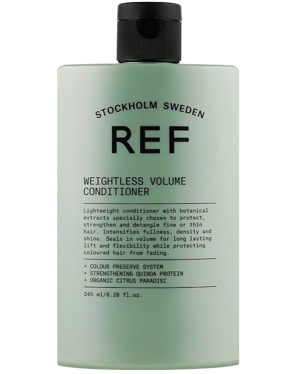 REF - Кондиционер для объема волос, рН 3.5 Weightless Volume Conditioner 245 мл