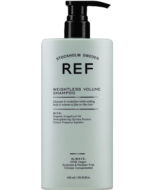 REF Шампунь для объема волос, pH 5,5 | Weightless Volume Shampoo фото, цена, купить