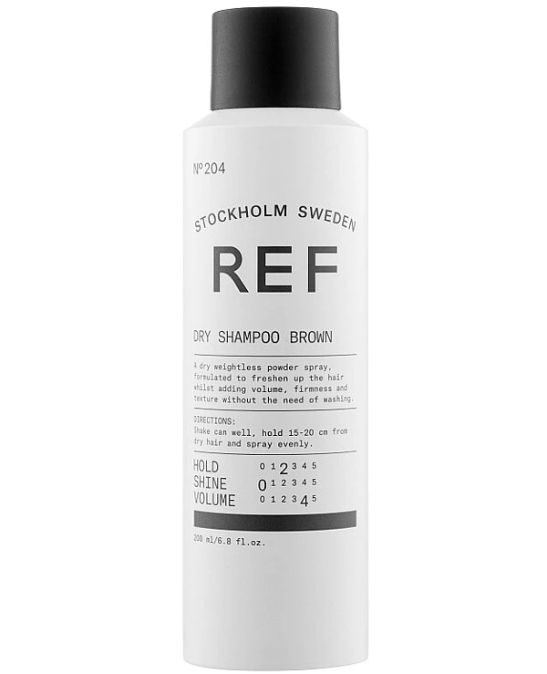 REF - Сухой шампунь N°204 Dry Shampoo Brown 200 мл