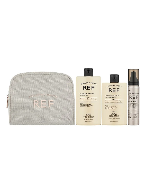REF - Набор с косметичкой Восстановление волос Beauty Bag Ultimate Repair 75 мл