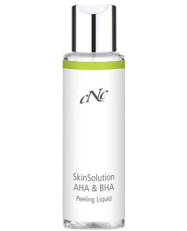 CNC Cosmetic - Фруктовый отшелушивающий пилинг с АХА и БХА кислотами SkinSolution AHA & BHA Peeling Liquid 100 мл