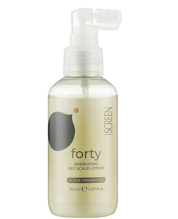 Screen Professional - Стимулирующий лосьон для профилактики выпадения волос Purest Forty Energizing Veg Scalp Lotion 150 мл