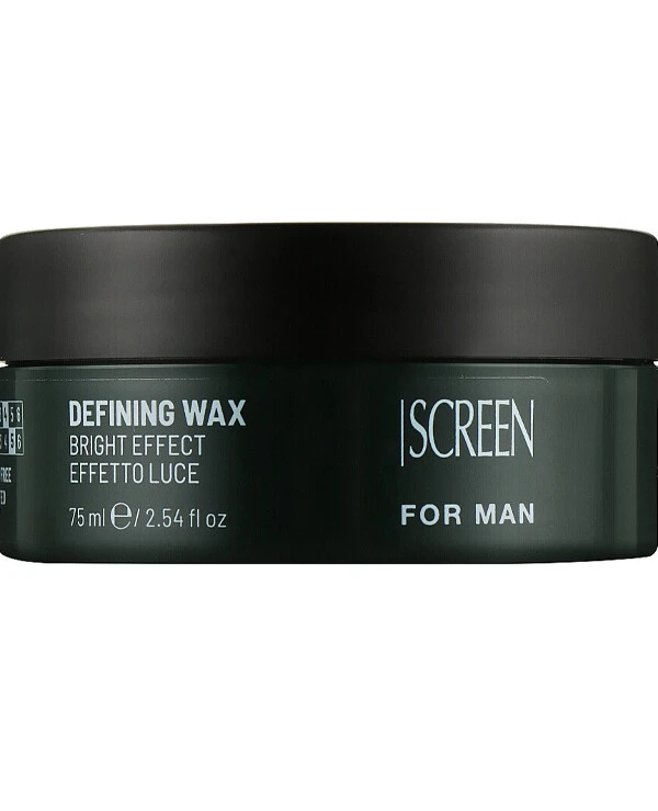 Screen Professional - Моделирующий воск средней фиксации для мужских волос For Man Defining Wax 75 мл
