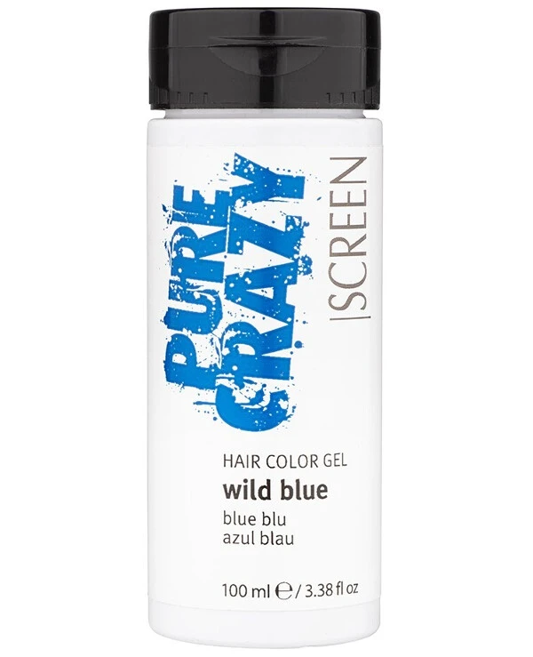 Screen Professional - Красящий гель с прямым пигментом Hair Color Gel 100 мл, Wild Blue