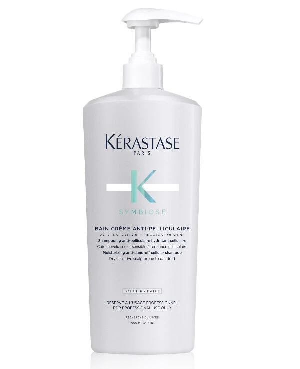 Kerastase - Шампунь-ванна против перхоти для сухой чувствительной кожи головы Symbiose Bain Creme Anti-Pelliculaire 1000 мл