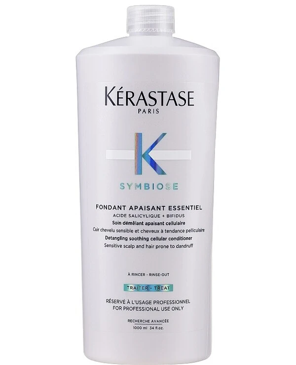 Kerastase - Кондиционер для чувствительной кожи головы и волос склонных к появлению перхоти Symbiose Fondant Apaisant Essentiel 1000 мл
