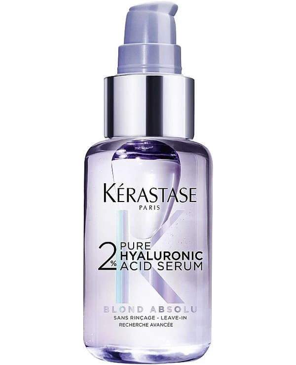 Kerastase - Гиалуроновая восстанавливающая сыворотка-концентрат для осветленных или мелированных волос и сухой кожи головы Blond Absolu 2% Pure Hyaluronic Acid Serum 50 мл