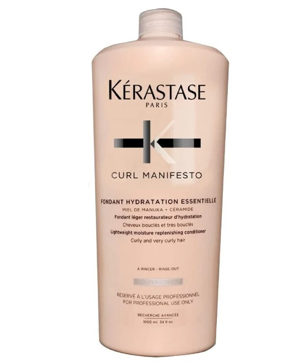 Kerastase - Легкий увлажняющий кондиционер для кучерявых волос всех типов Curl Manifesto Fondant Hydratation Essentielle 1000 мл