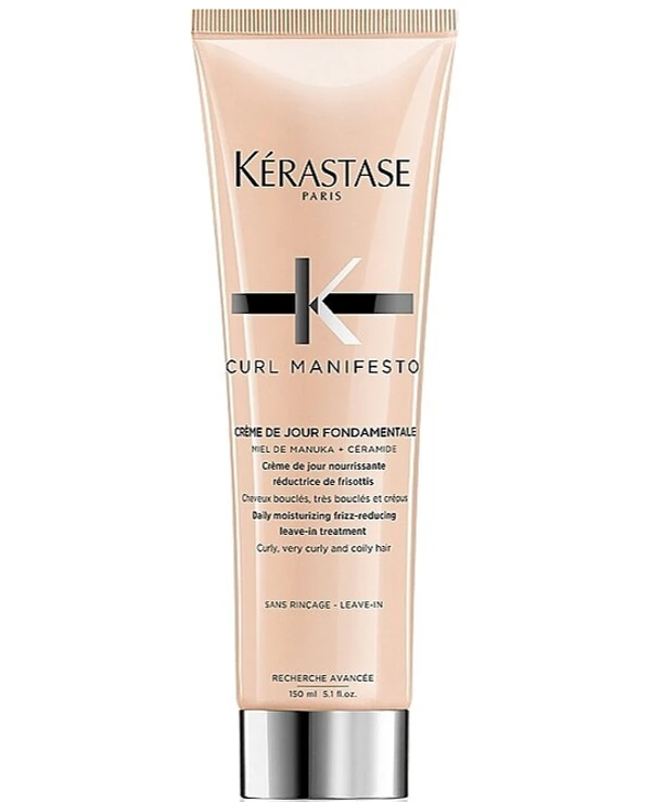 Kerastase - Увляжняющий повседневный крем для контроля локонов кучерявых волос Curl Manifesto Creme de Jour Fondamentale 150 мл
