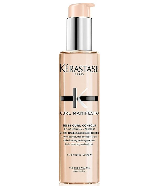 Kerastase - Гель-крем, который не требует смывания, для структурирования и подчеркивания завитков кудрявых волос Curl Manifesto Gelee Curl Contour 150 мл