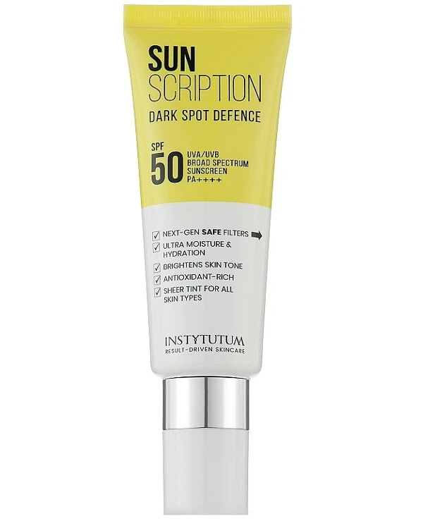 Instytutum - Солнцезащитный крем с осветительным эффектом Sunscription Dark Spot Defence SPF50 50 мл