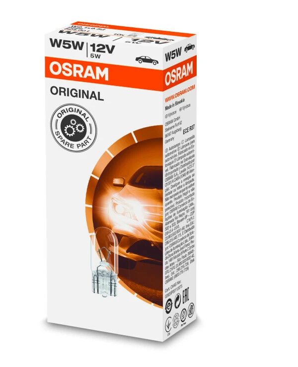 Osram - Incandescent lamp Original W5W 12V 2825-UNV  50 lm