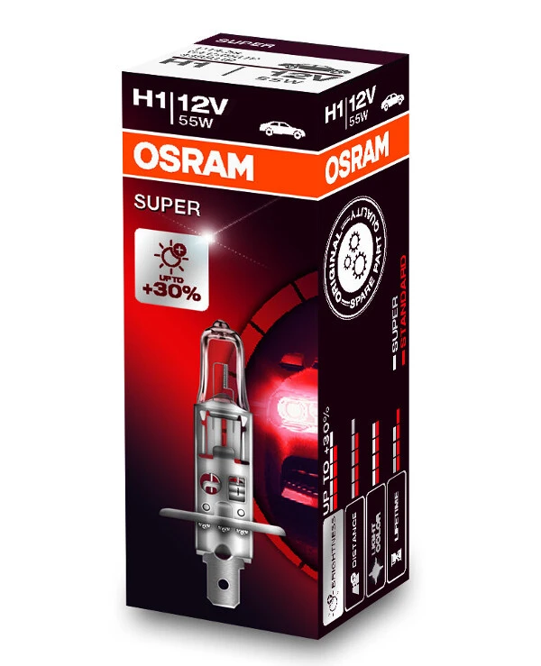 Osram - Halogen lamp H3 SUPER 12V 64151SUP-FS  