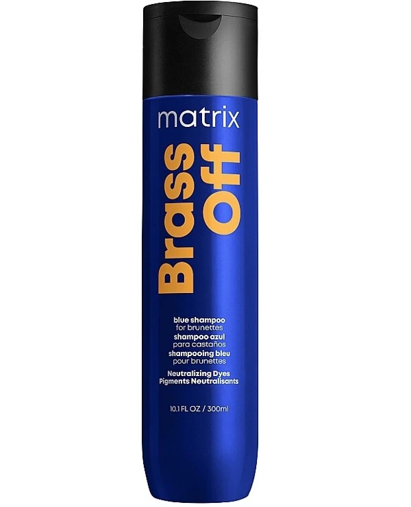 Matrix - Shampoo for neutralizing unwanted brassy undertones in brown and dark blonde hair Brass Off Shampoo 300ml