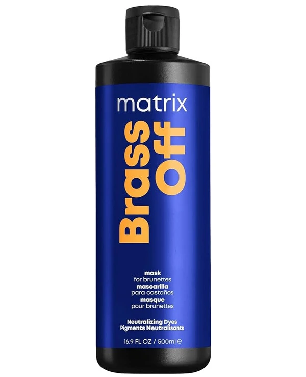 Matrix Mask to neutralize unwanted copper undertones in hair shades of brown and dark blond | Mask to neutralize unwanted copper undertones in hair shades of brown and dark blond