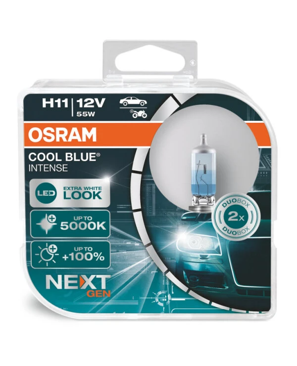Osram - Halogen lamp Next Gen Cool Blue Intense H11 12V 55W 64211CBN-HCB-DUO  