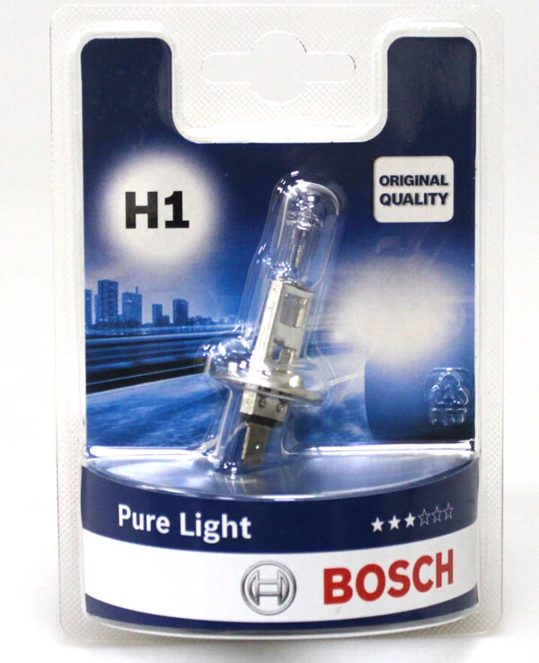 Bosch - Галогенна лампа Pure Light H1 12V 55W 1987301005  