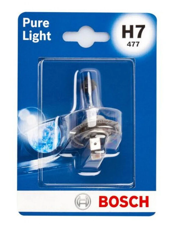 Bosch - Галогенна лампа Pure Light H7 12V 55W 1987301012  