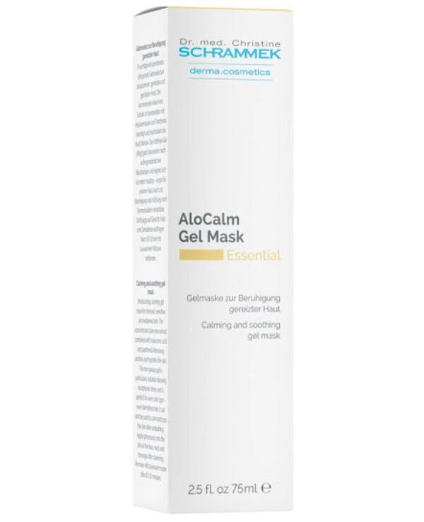 Dr.Schrammek - Охлаждающая маска с алое вера AloCalm Gel Mask 75 мл back