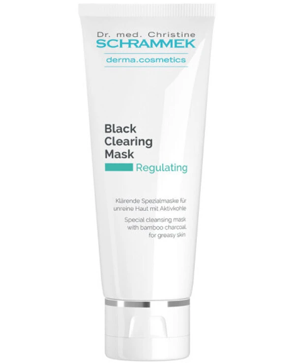 Dr.Schrammek - Маска детокс себорегулирующая с черным бамбуковым углем Black Clearing Mask 50 мл