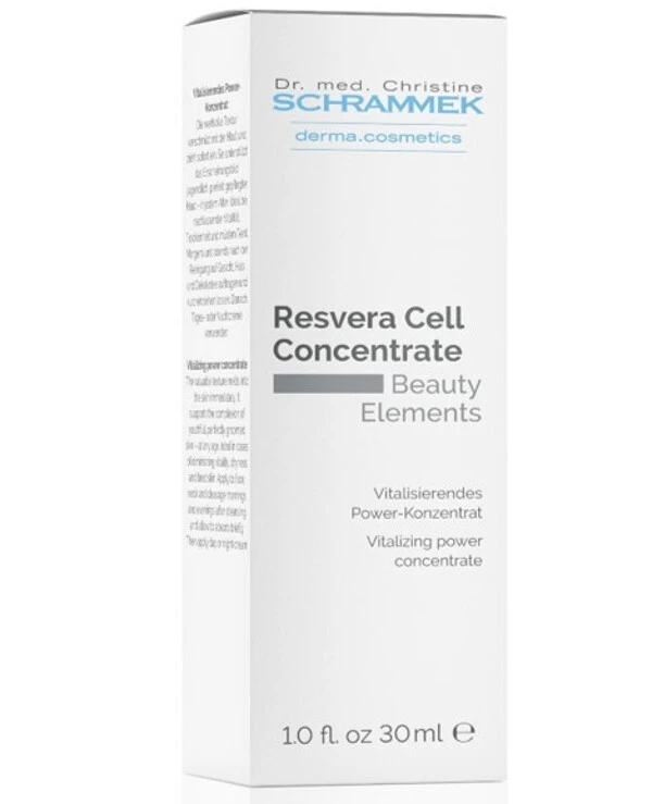 Dr.Schrammek - Сыворотка Замедляющая старение клетокс ресвератролом Resvera Cell Concentrate 30 мл back
