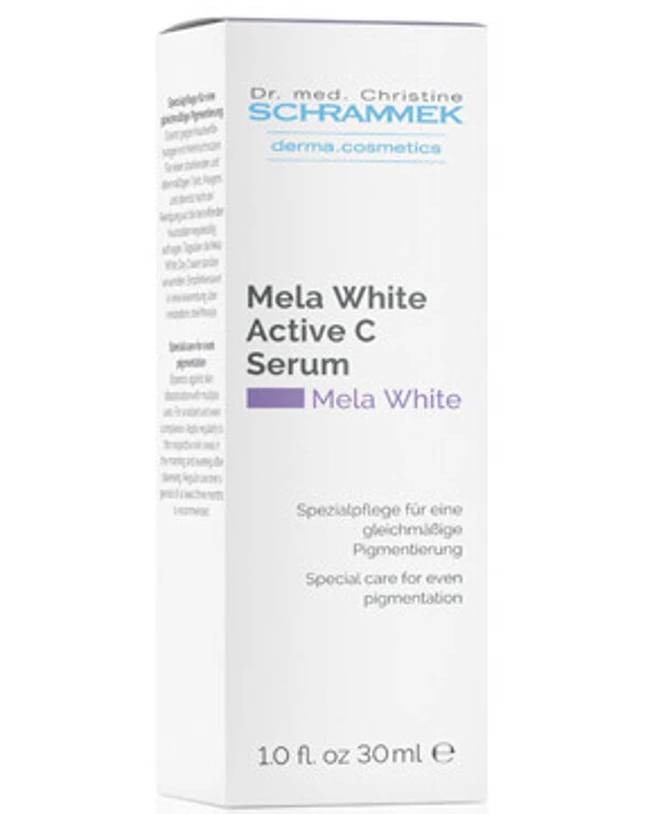Dr.Schrammek - Сыворотка регенерирующая Жемчужное сияние Mela White Active C Serum 30 мл back
