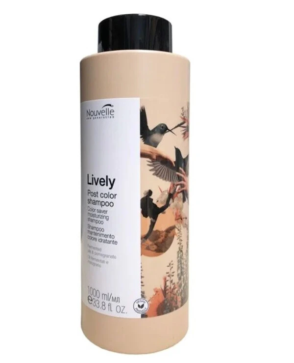 Nouvelle Шампунь для окрашенных волос | Lively Post Color Saver Moisturizing Shampoo фото, цена, купить
