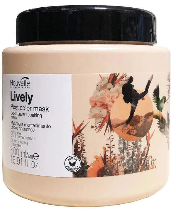 Nouvelle Маска для окрашенных волос | Lively Post Color Mask фото, цена, купить