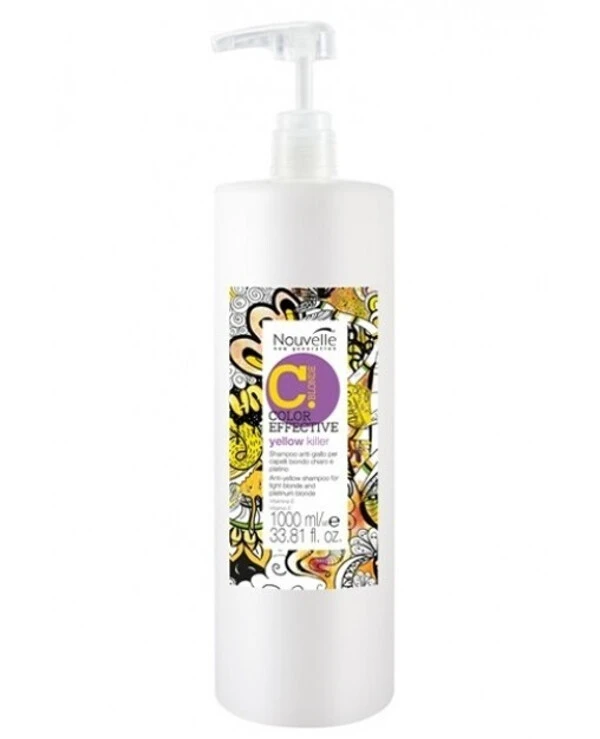 Nouvelle - Шампунь против желтизны волос Yellow Killer Shampoo 1000 мл