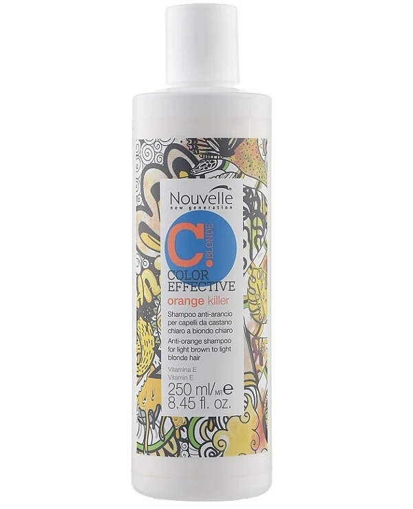 Nouvelle Шампунь против желтизны волос | Orange Killer Shampoo  фото, цена, купить