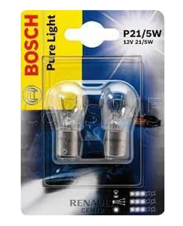 Bosch - Лампа накаливания Pure Light BAY15d 12V 21/5W  