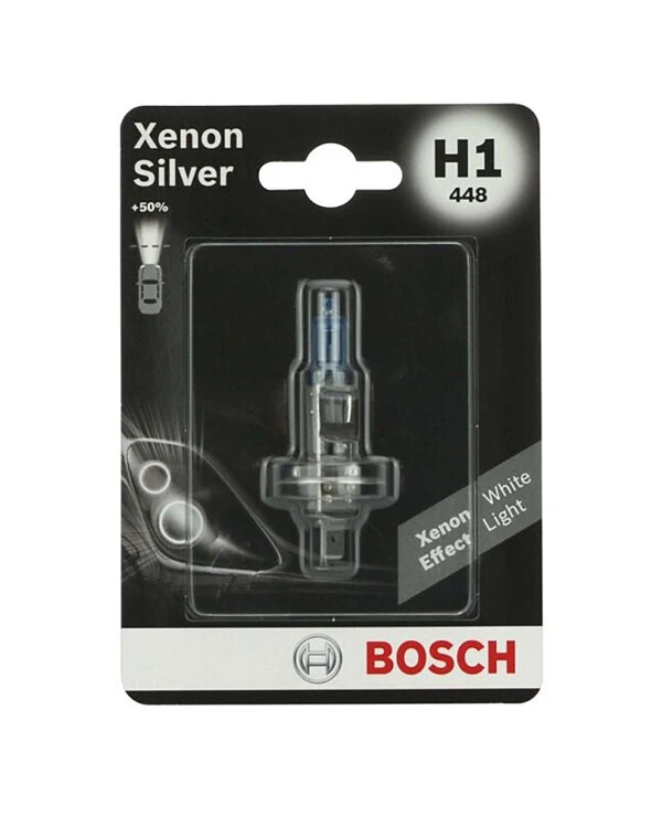 Bosch - Галогенная лампа H1 55W 12V Xenon Silver 1987301067  