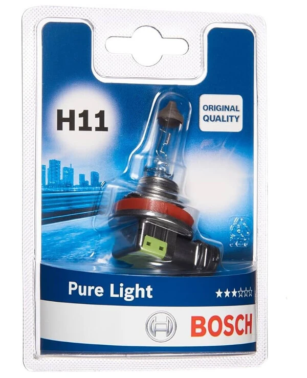 Bosch - Галогенная лампа Pure Light H11 12V 55W 1987301339  