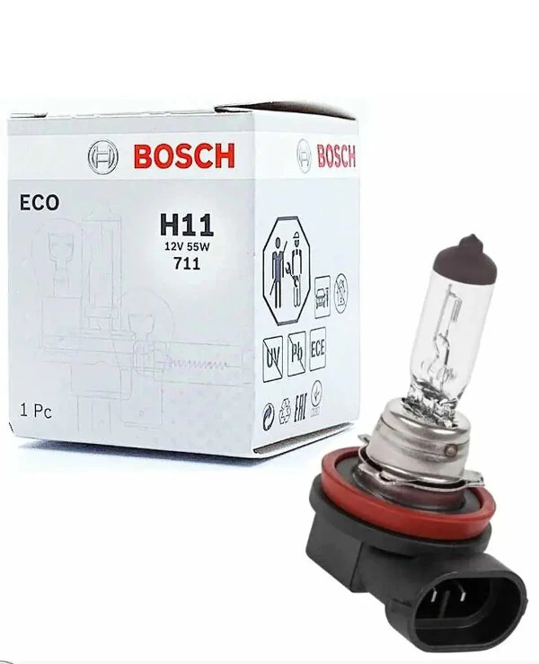 Bosch - Галогенная лампа Eco H11 12V 55W 1987302806  