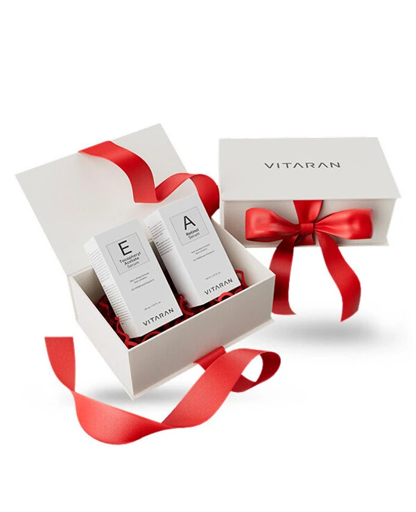 Vitaran - Набор витаминных сывороток для лица Vitamin A Retinol Serum + Vitamin E Tocopheryl Acetate Serum 
