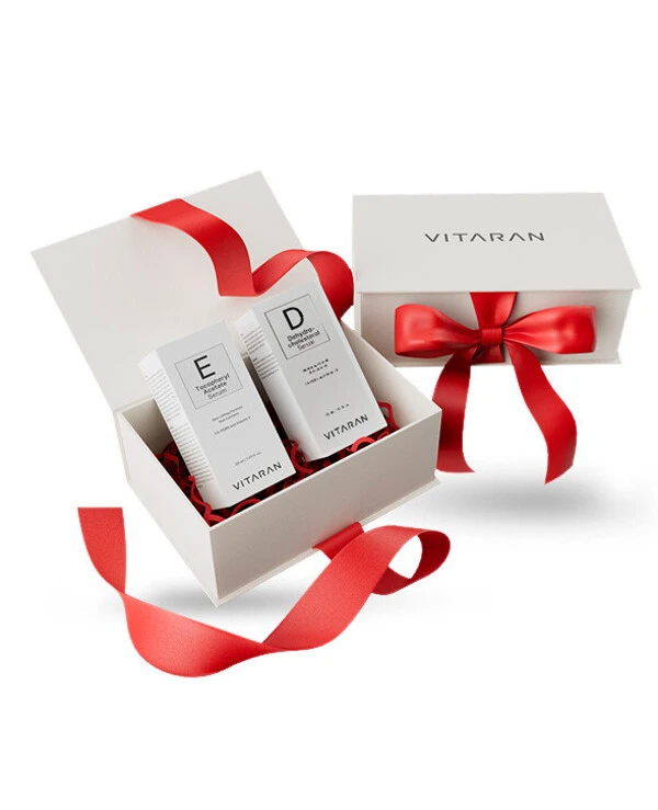 Vitaran - Набор сывороток для лица Vitamin D Dehydrocholesterol Serum + Vitamin E Tocopheryl Acetate Serum 