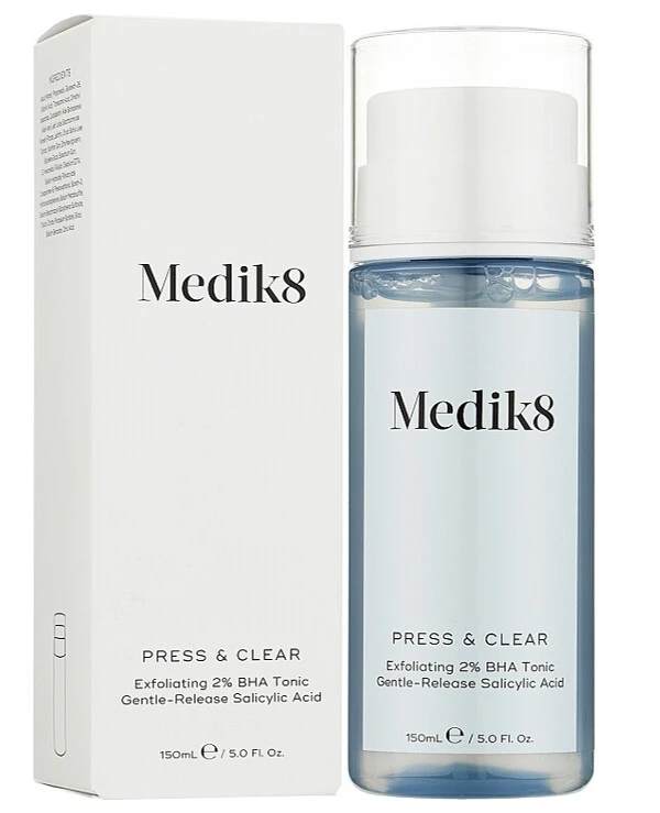 Medik8 - Отшелушивающий ВНА-тоник с 2% инкапсулированной салициловой кислотой Press & Clear 150 мл back